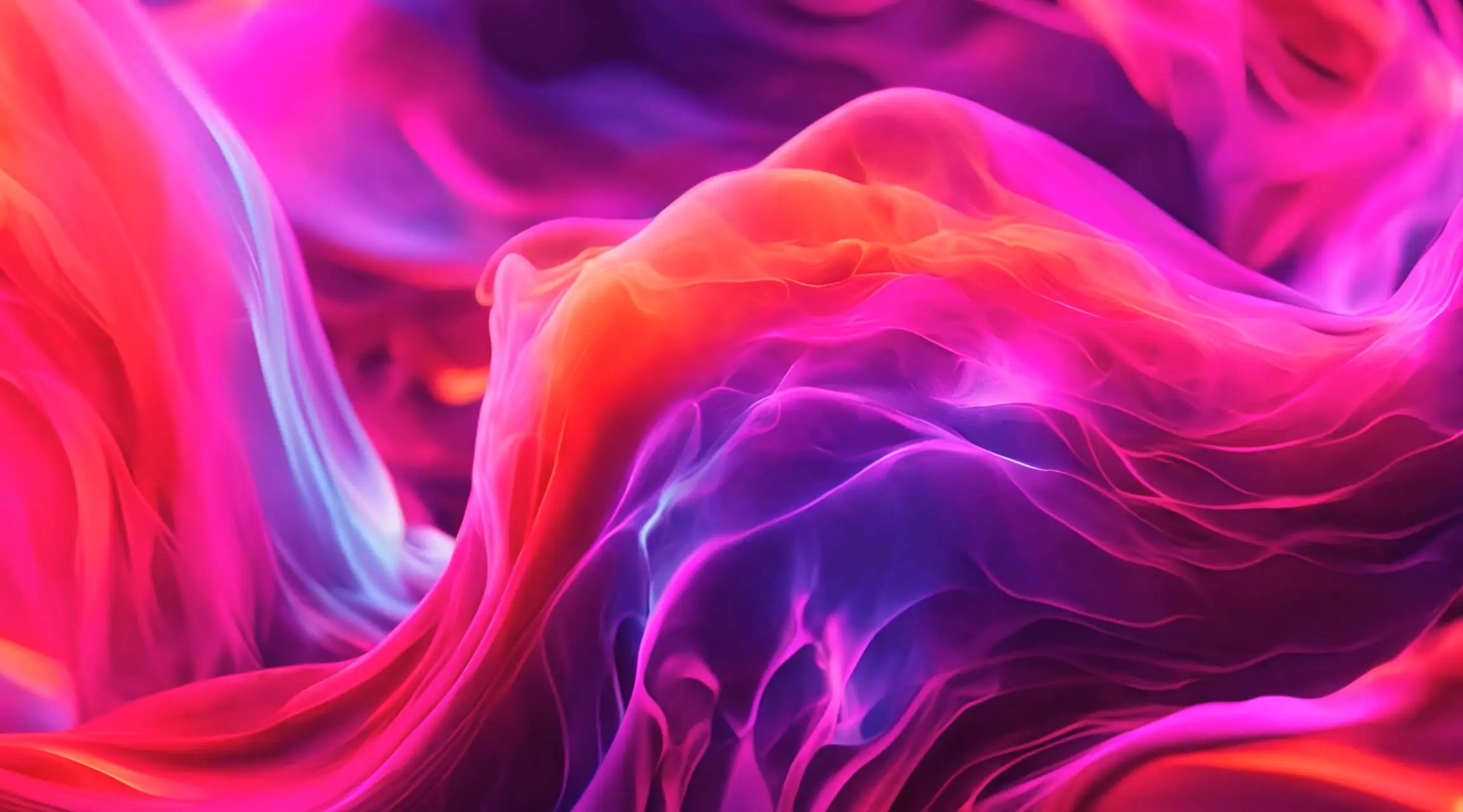 Colorful Abstract Liquid Art Flow